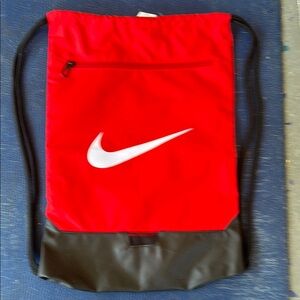 Nike Red Drawstring Bag